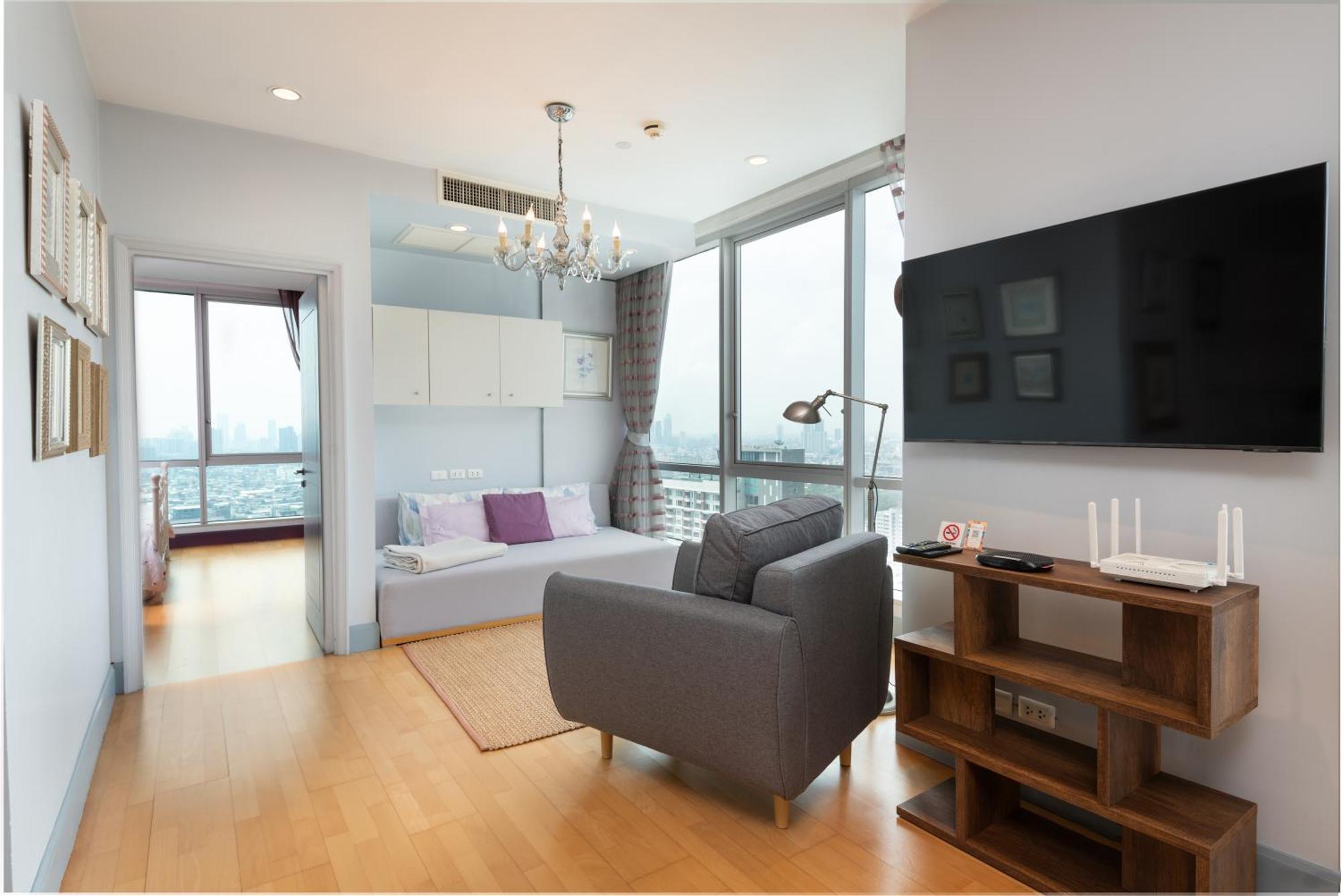 Sky Villas Apartments Μπανγκόκ Δωμάτιο φωτογραφία